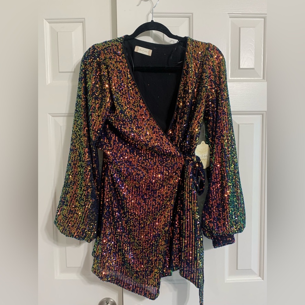 *Sold* Altar’s state sequin romper
